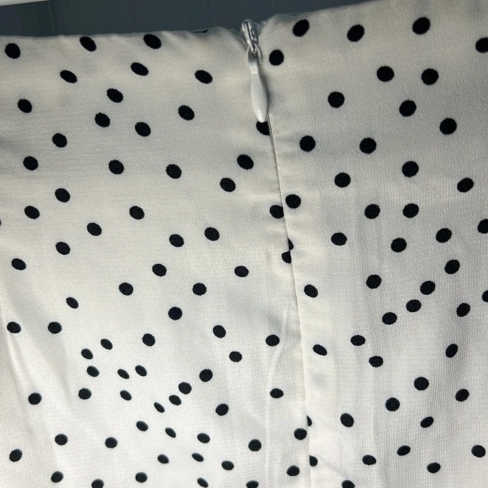 Princess Polly Black and White Polka Dot Skirt - Picture 6 of 10
